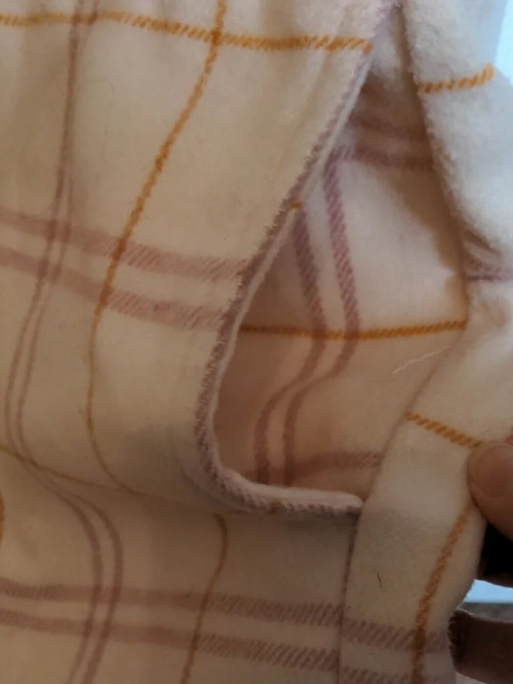 HFX Plaid Utility Shacket Pale Pink Soft Cottagecore Layering Fall Size Small - Picture 6 of 8